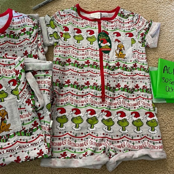 Peter Alexander One Pieces Peter Alexander 22 Grinch Onesie Kids 3 Poshmark